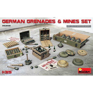 1/35 German Grenades &amp; Mines Set [MI 35258]