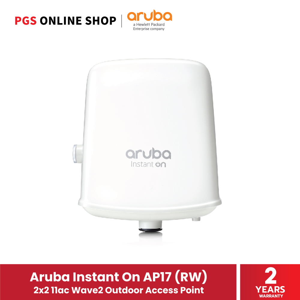 Aruba Instant On AP17 (RW) 2x2 11ac Wave2 Outdoor Access Point (อุปกรณ์กระจายสัญญาณ)