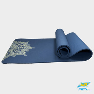 SPORTLAND เสื่อโยคะSPL Friendly TPE Yoga Mat+strap BLU (1290)