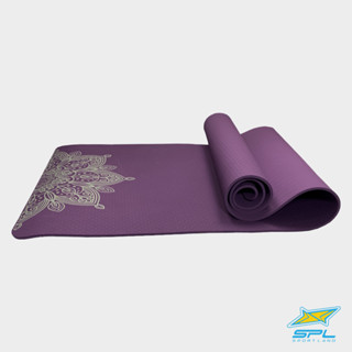 SPORTLAND เสื่อโยคะSPL ECO Friendly TPE Yoga Mat+strap PP (820)