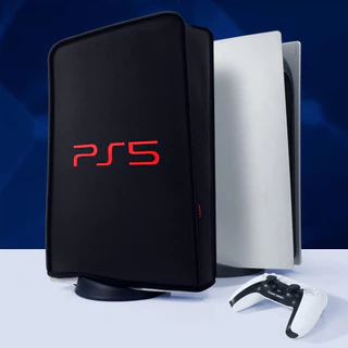 เคสป้องกันฝุ่น PS5/PS5 Slim ใช้ได้กับ 3 รุ่น กันฝุ่น กันน้ำ น้ำหนักเบา ผ้าคลุมกันฝุ่นคุณภาพสูง