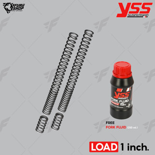 สปริงโช๊คหน้า YSS FORK SPORT KIT 1 inch. : FOR YAMAHA X-MAX 300 2017