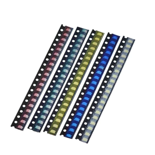 (10 ตัว) 0603 0805 1206 3528 5730 SMD LED light Package Red White Green Blue Yellow 1206 led kit