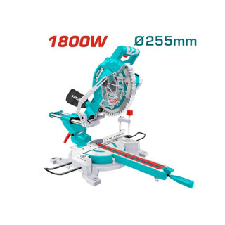 TOTAL แท่นเลื่อยองศา รุ่น TS421825517 10 นิ้ว 220V. กำลัง 1800 วัตต์ แท่นองศา แท่นตัดองศา เลื่อยองศาไฟฟ้า