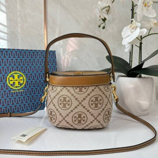 TORY BURCH MINI T MONOGRAM CANTEEN BAG