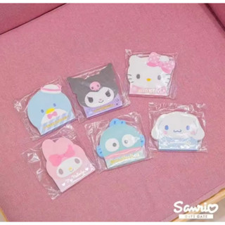 กระดาษ กระดาษโน้ต Sanrio Character น่ารักๆ กระดาษโน้ต sticky notes  ทรงไดคัท งานชนช็อป มาใหม่ ขนาด 7*8 cm