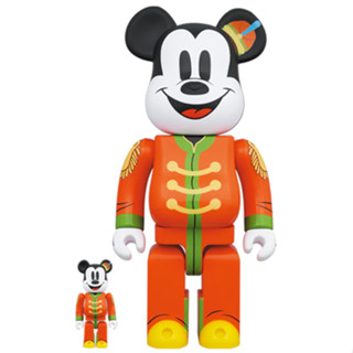 (ของแท้) Bearbrick MICKEY MOUSE “The Band Concert" 400%+100% แบร์บริค Be@rbrick by Medicom Toy ของใหม่ มือ 1