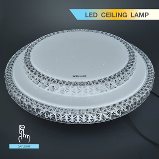 WELLUX โคมไฟเพดานติดลอย 3 แสง 24W 40W LED CEILING LAMP 3 STEP รุ่น PRINCESS SERIES