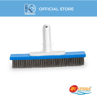 แปรงสเตนเลส สำหรับขัดสระว่ายน้ำ 10" STAINLESS STEEL BRUSH WITH ALUMINUM HANDLE