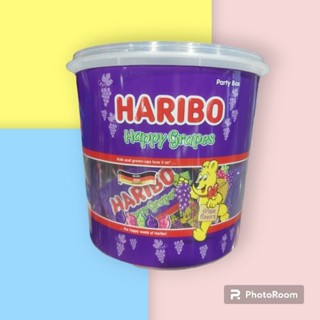 HARIBO Happy Grapes Party Box ฮาลิโบ รสองุ่น 1kg