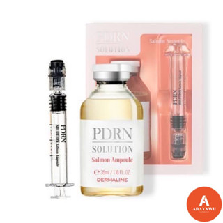 (✅แท้/พร้อมส่ง) 🐟 PDRN Solution Salmon Ampoule 35ml. เซรั่ม DNA ปลาแซลมอน