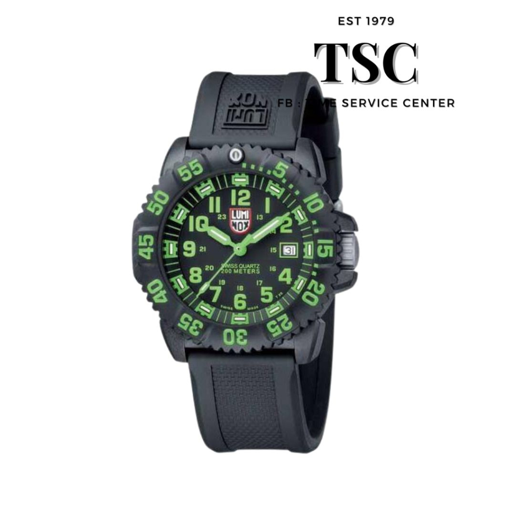 นาฬิกาข้อมือผู้ชาย LUMINOX รุ่น GGL.L3067 QUARTZ ตัวเรือนคาร์บอน สายคาร์บอน กันน้ำ200 ผลิตประเทศSwis