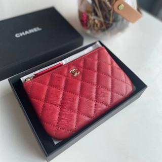 กระเป๋า  CHANEL MINI WALLET OCASE ZIPPY  งานออริเทียบแท้