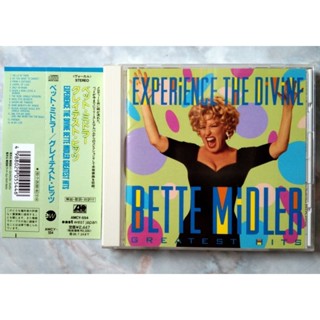 💿 CD BITTE MIDLER EXPERIENCE THE DIVINE : GREATEST HITS + OBI