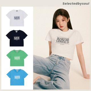 [มีทั้งพร้อมส่ง/Preorder] Marithe Francois Girbaud - Classic Logo Crop ✨ ของแท้100%