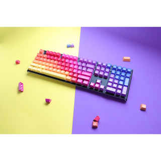 108 Key ABS Double Shot SA Keycap Set - Afterglow (Hardcap / Ducky)