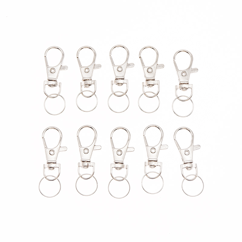 ถูกสุด💯🥇10 ชิ้น ตัวล็อคกรงสัตว์เลี้ยง ก้ามปูล็อคกรงนก ตะขอก้ามปู ตะขอคอหมาเกี่ยวหรือก้ามป - รูปที่ 4