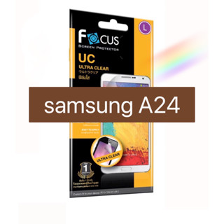 ฟิล์มซัมซุง A24 ฟิล์มใส ฟิล์มด้าน ไม่ใช่กระจก ฟิล์มSamsung Film Focus  ฟิล์มกันรอยหน้าจอ โทรศัพท์มือถือ mobile protectio