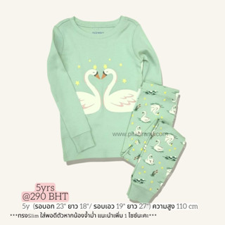 Old navy swan pajamas ลายหงส์