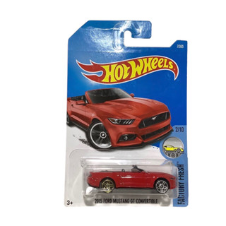 Hotwheels 2015 Ford Mustang GT Convertible งานปีเก่า 2017 ( รถ ERROR ) หายาก ของแปลก