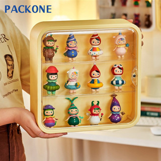 PACKONE กล่องโชว์โมเดล กล่องใส่โมเดล ตู้อะคริลิกใส ตู้โชว์โมเดล ที่โชว์ตุ๊กตา กันชั่นกันฝุ่น