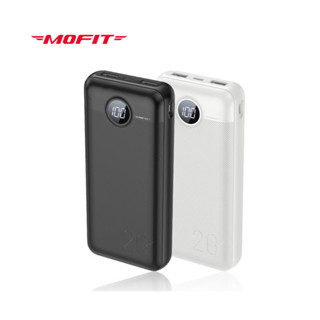 Mofit Powerbank M20Pro LED 20,000mAh พาวเวอร์แบงค์หน้าจอแสดงผล LED จ่ายไฟช่อง USB เท่านั้น มอก. 2879-2560