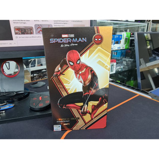 ของแท้ ครบกล่อง Spiderman ZD ของเล่น Marvel Way Home แบบบูรณาการสีดำทองชุดข้อต่อเคลื่อนย้ายได้