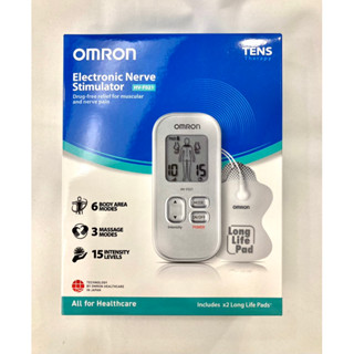เครื่องนวดไฟฟ้า Electronic Nerve Stimulator OMRON รุ่น HV-F021 เครื่องนวดไฟฟ้าผ่านผิวหนัง คลายความตึงตัวของกล้ามเนื้อ