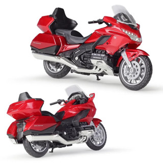 รถโมเดลมอเตอร์ไซค์ Honda GoldWing สเกล1:18 ปี2020 รายละเอียดสวยเป็นงานโมเดล