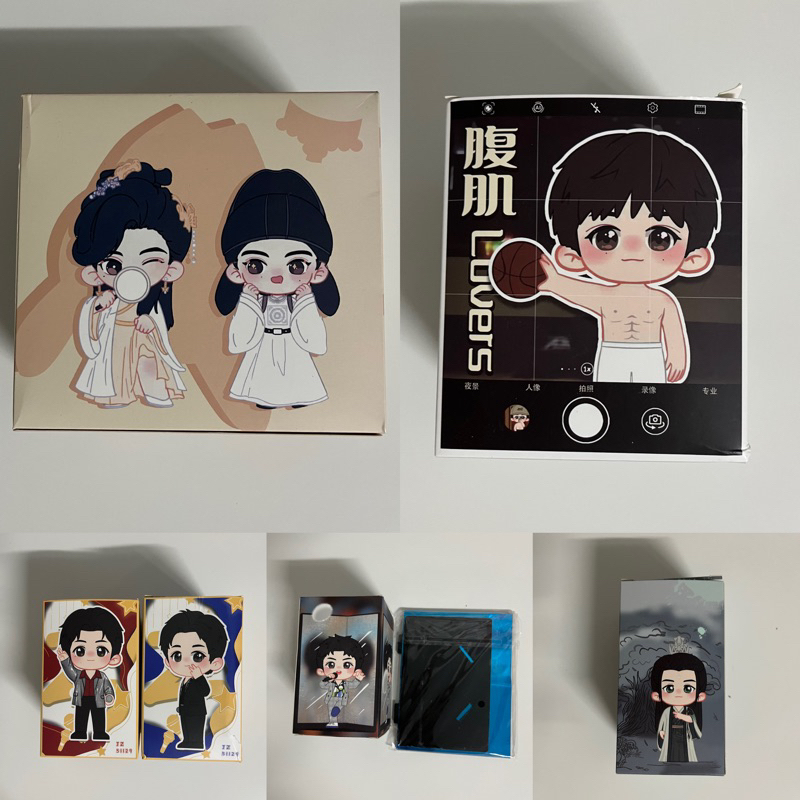[พร้อมส่ง/ยังไม่แกะ] ฟิกเกอร์ จวิ้นฮั่น กงจวิ้น จางเจ๋อฮั่น junzhe gongjun zhangzhehan
