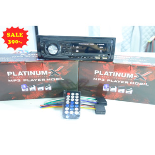 เครื่องเล่น 1 din PLATINUM-X 5520BL สั่งงานผ่านสมาร์ทโฟน  (วิทยุ mp3 usb บลูทูธ พาเวอในตัว) ของใหม่