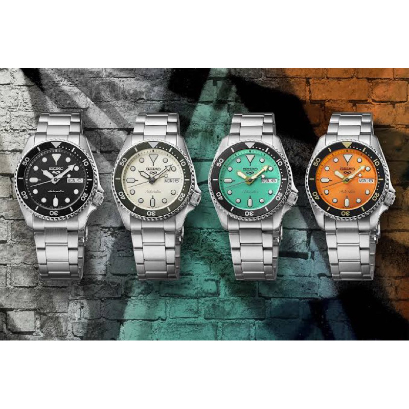 SEIKO 5 SPORT SRPK29 SRPK31 SRPK33 SRPK35 ของแท้ประกันศูนย์ 1ปี