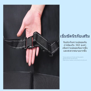 รถเข็น Wheelchair พับได้ น้ำหนักเบา เบาะนั่งระบายความร้อน มีเบรคด้านหลัง ล้อใหญ่ 22นิ้ว สีดำ พร้อมส่ง