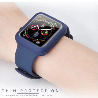 iwatch เคสซิลิโคนสำหรับนาฬิกา S11 10 9 8 7 6 5 4 3 2 1 นาฬิกาสมาร์ท เคสซิลิโคน 38/40/41/44/45/42/46/49mm