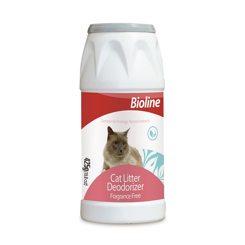 Cat Litter Deodorizer Biolineผงดับกลิ่นทรายแมว ใช้ได้กับทรายเเมวทุกประเภท(B2036)