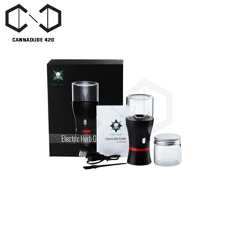 [จัดส่งไว] Electric Herb Grinder เครื่องปั่นอัตโนมัติ ปั่นแรง ละเอียด ครบชุด