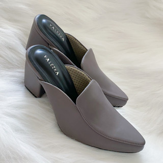 VALEZKA SS03 สี Grey (เทา) รองเท้าส้นสูง 3 นิ้ว (ไซส์ปกติ)