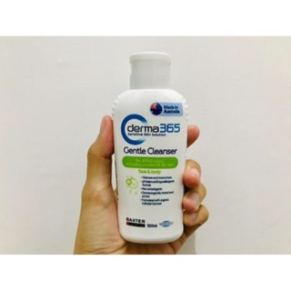 Derma365 Gentle Cleanser ทำความสะอาดผิวหน้าและผิวกาย สำหรับผิวแพ้ง่าย ที่ใช้ได้ 365 วัน จากออสเตรเลีย 100 ml.