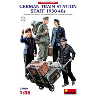 [MiniArt] 1/35 : German Train Station Staff 1930-40s [MI 38010]