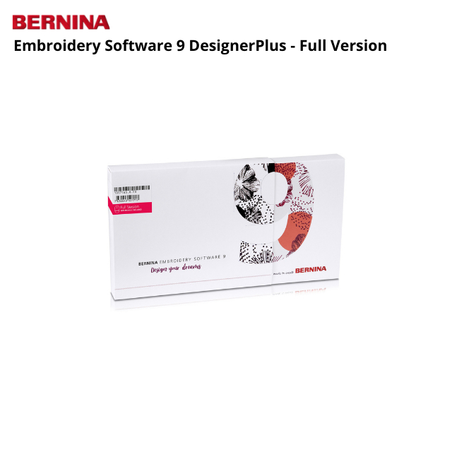 โปรแกรมออกแบบลายปัก BERNINA Embroidery Software V9 โปรแกรมแท้ ใช้กับจักรปักคอมพิวเตอร์ได้ทุกรุ่น ทุกยี่ห้อ ใช้งานง่าย
