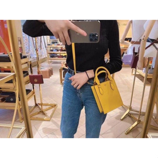 ของแท้100% พร้อมส่งที่ไทย🎏 TORY BURCH EMERSON MINI  SHOPPER TOTE  82768