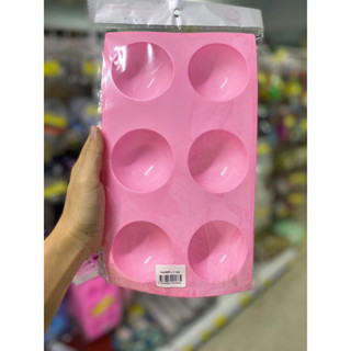 แม่พิมพ์ซิลิโคน 6 หลุม