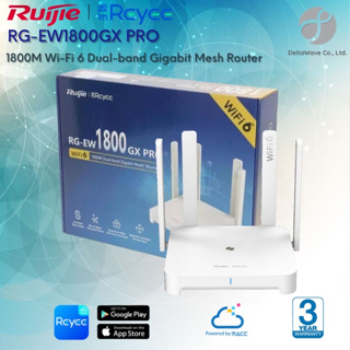 RG-EW1800GX PRO 1800M Wi-Fi 6 Dual-band Gigabit Mesh Router เราเตอร์ ตัวขยายสัญญาณ