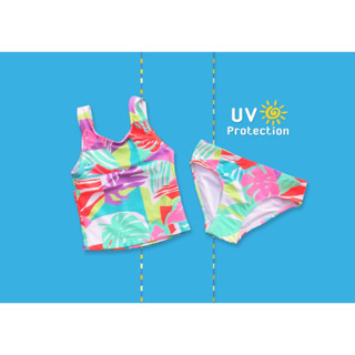 ✅ [2-3Y] Next Tankini Set UV Protection  ชุดว่ายน้ำเด็ก 2 ชิ้น ป้องกันแสงแดด