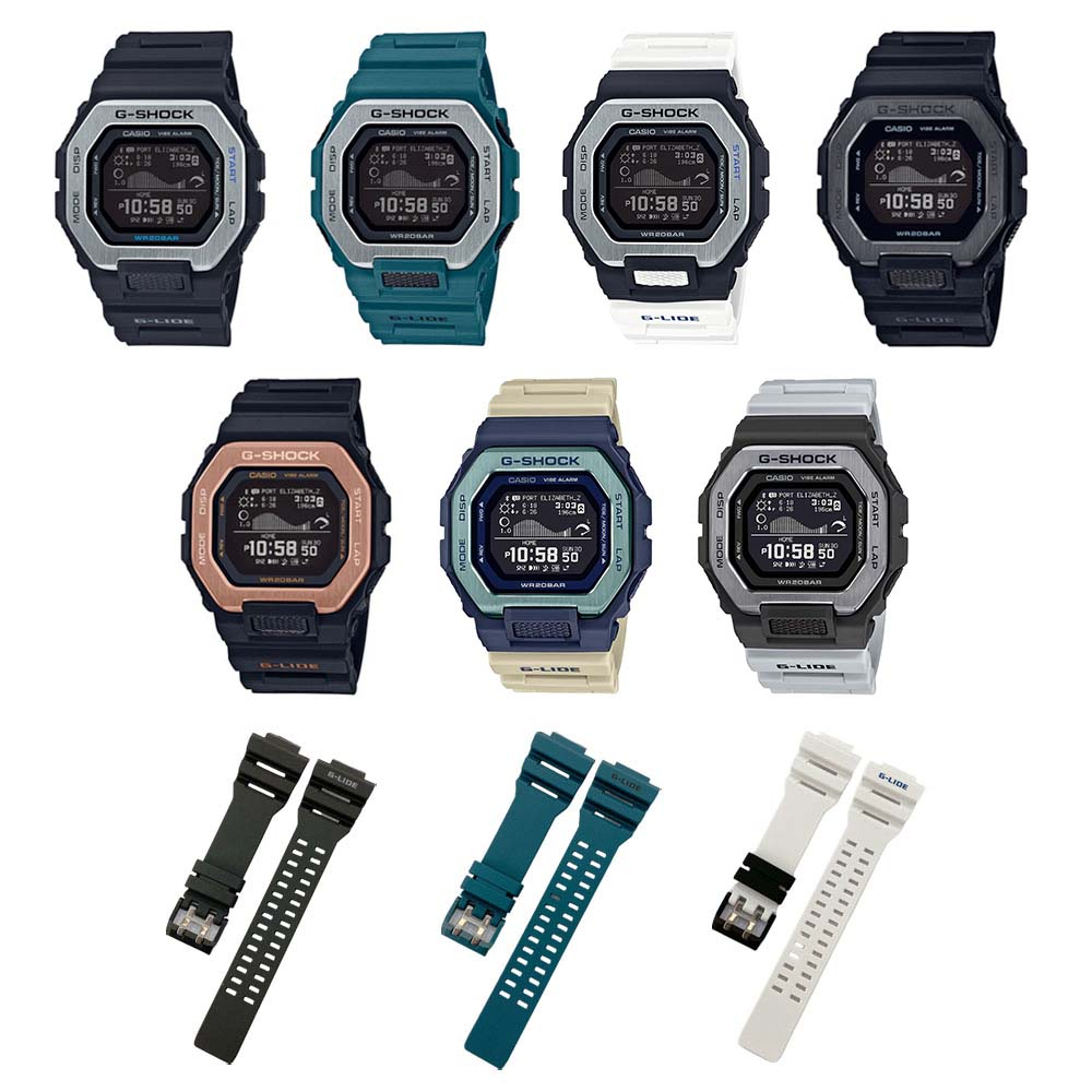 Casio G-Shock นาฬิกาข้อมือผู้ชาย/สายนาฬิกา รุ่น GBX-100,GBX-100NS,GBX-100TT (GBX-100-1,GBX-100-2,GBX-100-7,GBX-100NS-1X)