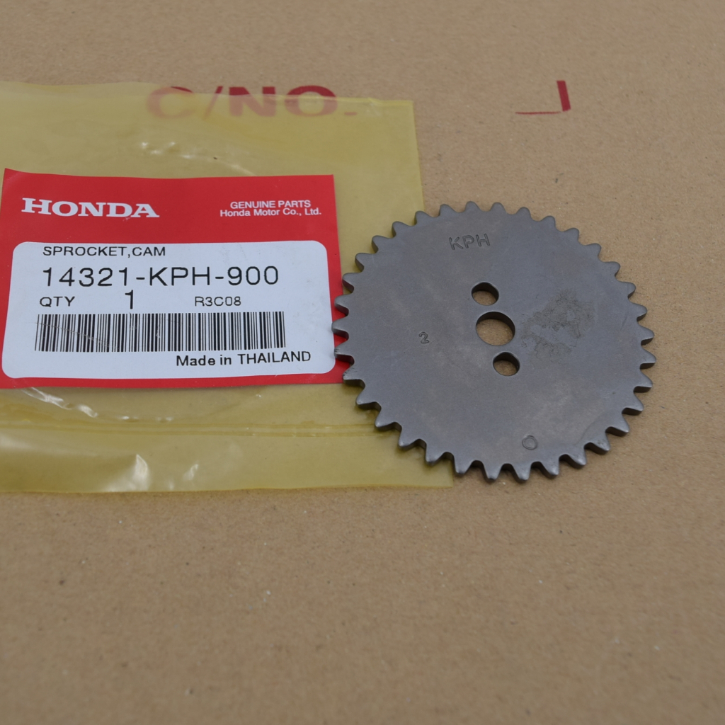เฟืองโซ่ราวลิ้น/เฟืองแคม เวฟ125R,S,X,Iบังลม /ดรีม125 แท้ศูนย์ฮอนด้า ราคา/1ชิ้น 14321-KPH-900