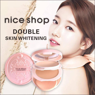 No.1256 แป้งบีบี 2 ชั้น ไนซ์ช้อป Nice Shop Precious BB Compact Mineral Whitening SPF30 PA++