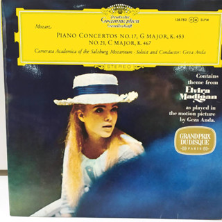 1LP Vinyl Records แผ่นเสียงไวนิล PIANO CONCERTOS NO. 17, G MAJOR, K. 453  (J14B127)