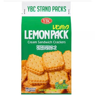 YBC Lemon Pack Cracker แครกเกอร์สอดไส้ครีมรสมะนาว