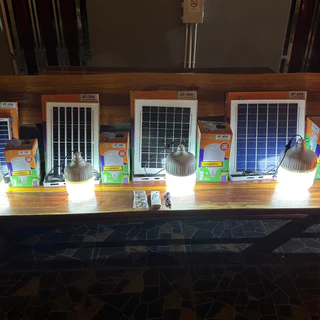 ไฟตุ้ม ไฟพี่โบ้ 500W FLASH SALE ไฟตุ้ม ขาว/ไล่ยุง3สี โซล่าเซลล์ หลอดพี่โบ้ Solar Light หลอดไฟ พลังงานแสงอาทิตย์